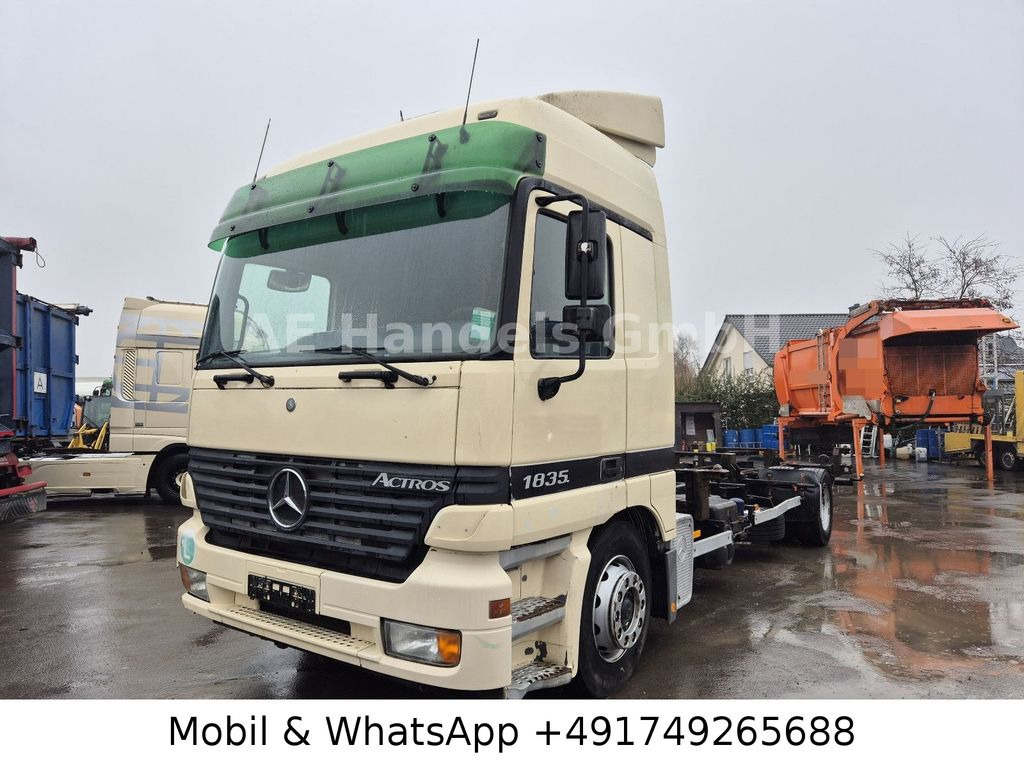 Mercedes-Benz Actros 1835 LL BDF *Analog/AHK/Klima/Tempomat - Container transporter/ Swap body truck: picture 1 Mercedes-Benz Actros 1835 LL BDF *Analog/AHK/Klima/Tempomat - Container transporter/ Swap body truck: picture 1