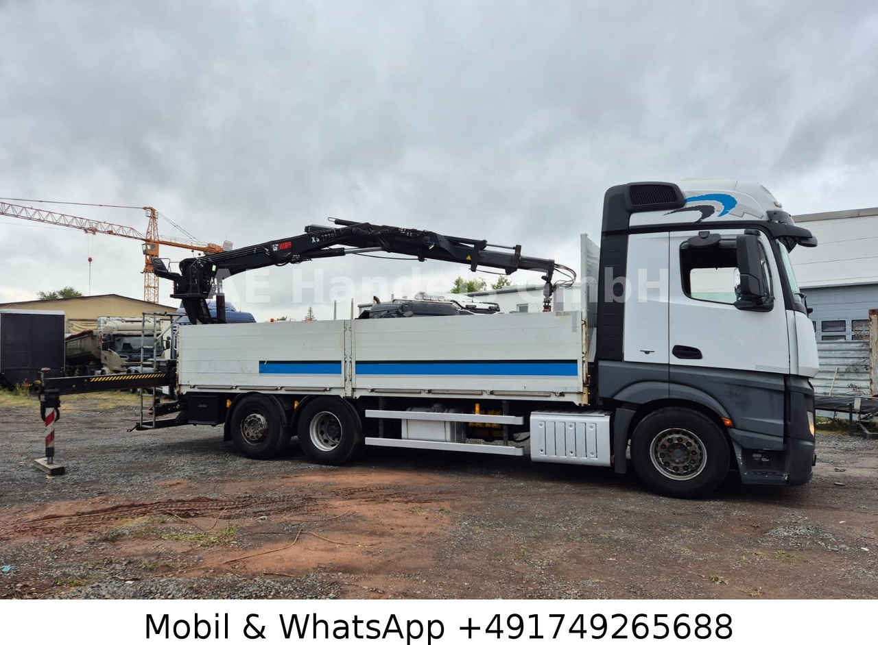 Mercedes-Benz Actros IV 2645 L LL 6x2 *Retarder/Hiab-177K-Pro - Dropside/ Flatbed truck, Crane truck: picture 4 Mercedes-Benz Actros IV 2645 L LL 6x2 *Retarder/Hiab-177K-Pro - Dropside/ Flatbed truck, Crane truck: picture 4