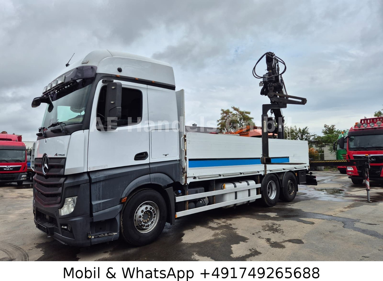 Mercedes-Benz Actros IV 2645 L LL 6x2 *Retarder/Hiab-177K-Pro - Dropside/ Flatbed truck, Crane truck: picture 2 Mercedes-Benz Actros IV 2645 L LL 6x2 *Retarder/Hiab-177K-Pro - Dropside/ Flatbed truck, Crane truck: picture 2