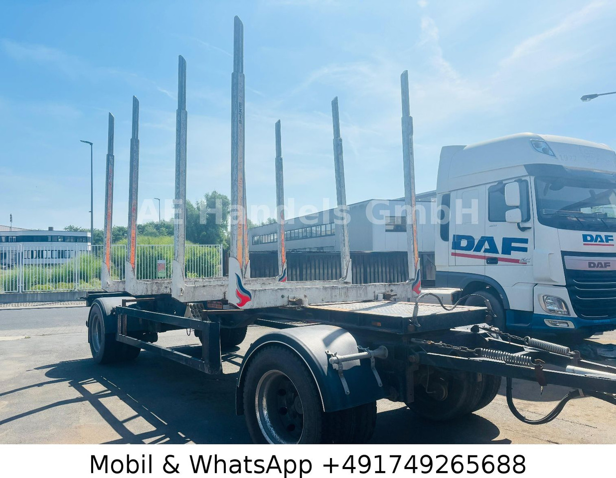 Pavic HTA Holz Drehschemel *4xEXTE / TÜV-10.2025 - Log trailer: picture 1 Pavic HTA Holz Drehschemel *4xEXTE / TÜV-10.2025 - Log trailer: picture 1