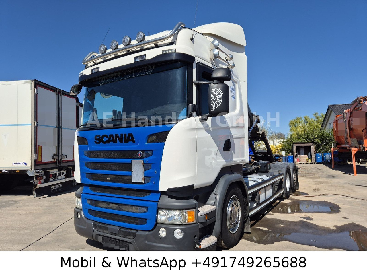 Scania R450 HighLine LL 6x2 *Retarder/Hiab-OPT20S59 - Hook lift truck: picture 1 Scania R450 HighLine LL 6x2 *Retarder/Hiab-OPT20S59 - Hook lift truck: picture 1