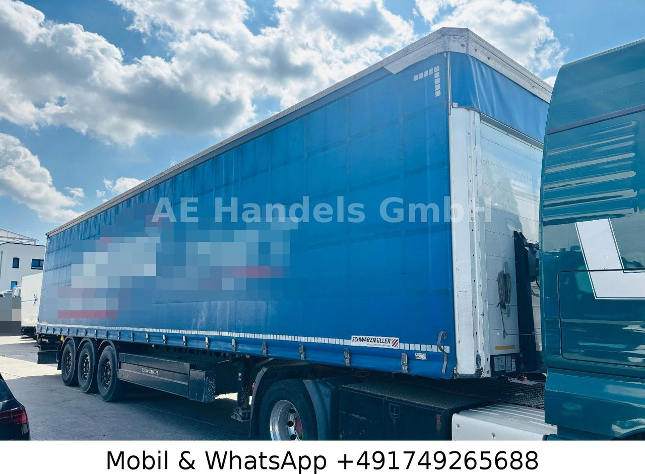 Schwarzmüller J Serie *Edscha/Tautliner/Hubdach/Palettenkasten - Curtainsider semi-trailer: picture 1 Schwarzmüller J Serie *Edscha/Tautliner/Hubdach/Palettenkasten - Curtainsider semi-trailer: picture 1