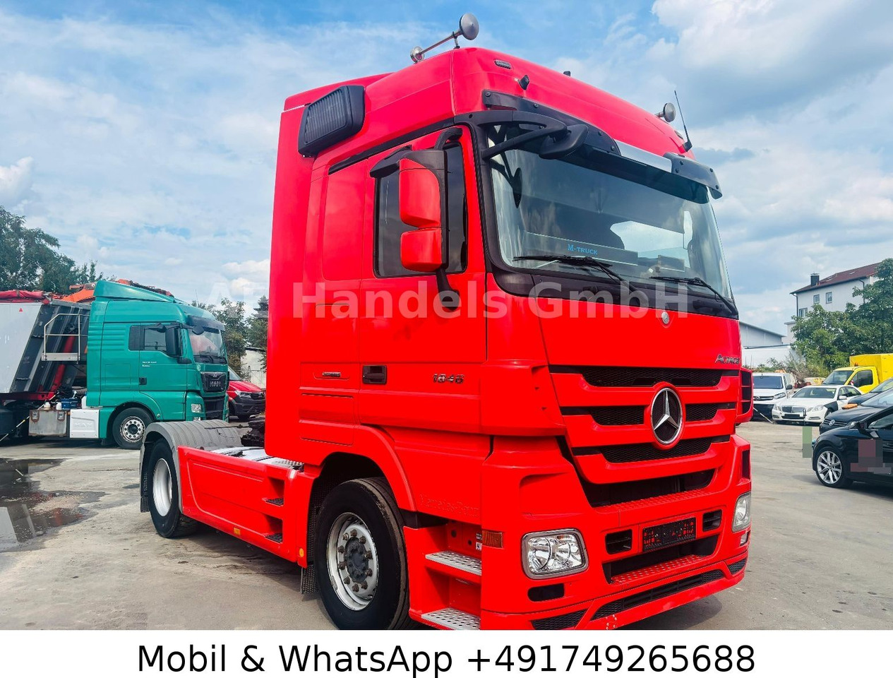 Mercedes-Benz Actros III 1846 Megaspace BL *EEV/Retarder - Tractor unit: picture 1 Mercedes-Benz Actros III 1846 Megaspace BL *EEV/Retarder - Tractor unit: picture 1