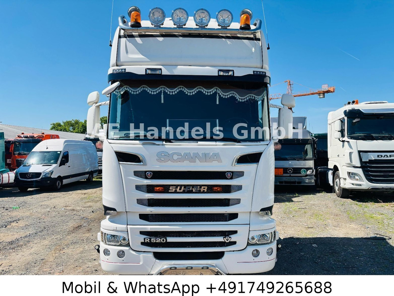 Tractor unit Scania R520 TopLine LL LOW *Retarder/Standklima/2xTank: picture 8
