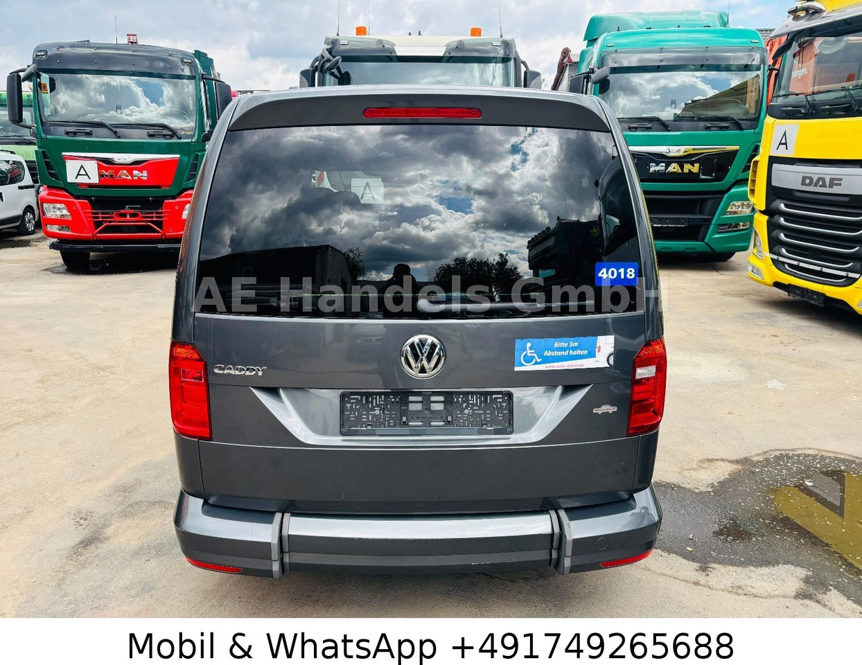 Volkswagen Caddy 2.0 TDI Maxi BTW *Rampe/Klima/Tempomat/6+1 - Passenger van: picture 5 Volkswagen Caddy 2.0 TDI Maxi BTW *Rampe/Klima/Tempomat/6+1 - Passenger van: picture 5