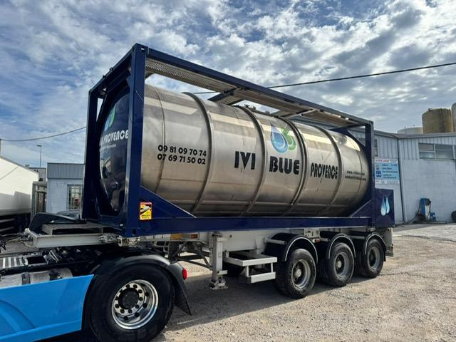 Tank semi-trailer for transportation of chemicals Fruehauf DAF XF 480 + REMORQUE FRUEHAUF CITERNE 23500€: picture 13