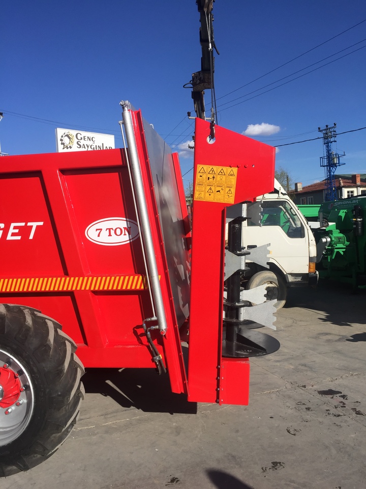 TARGET 5 TON HYDRAULIC PUSH MANURE SPREADER - Manure spreader: picture 5 TARGET 5 TON HYDRAULIC PUSH MANURE SPREADER - Manure spreader: picture 5