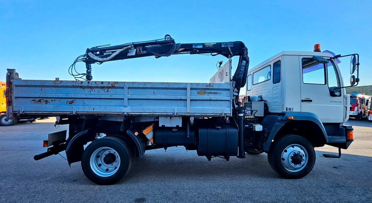 Tipper, Crane truck MAN LE 14.250 4x4 HIAB 077BS-2 Kran Greifer: picture 9 Tipper, Crane truck MAN LE 14.250 4x4 HIAB 077BS-2 Kran Greifer: picture 9