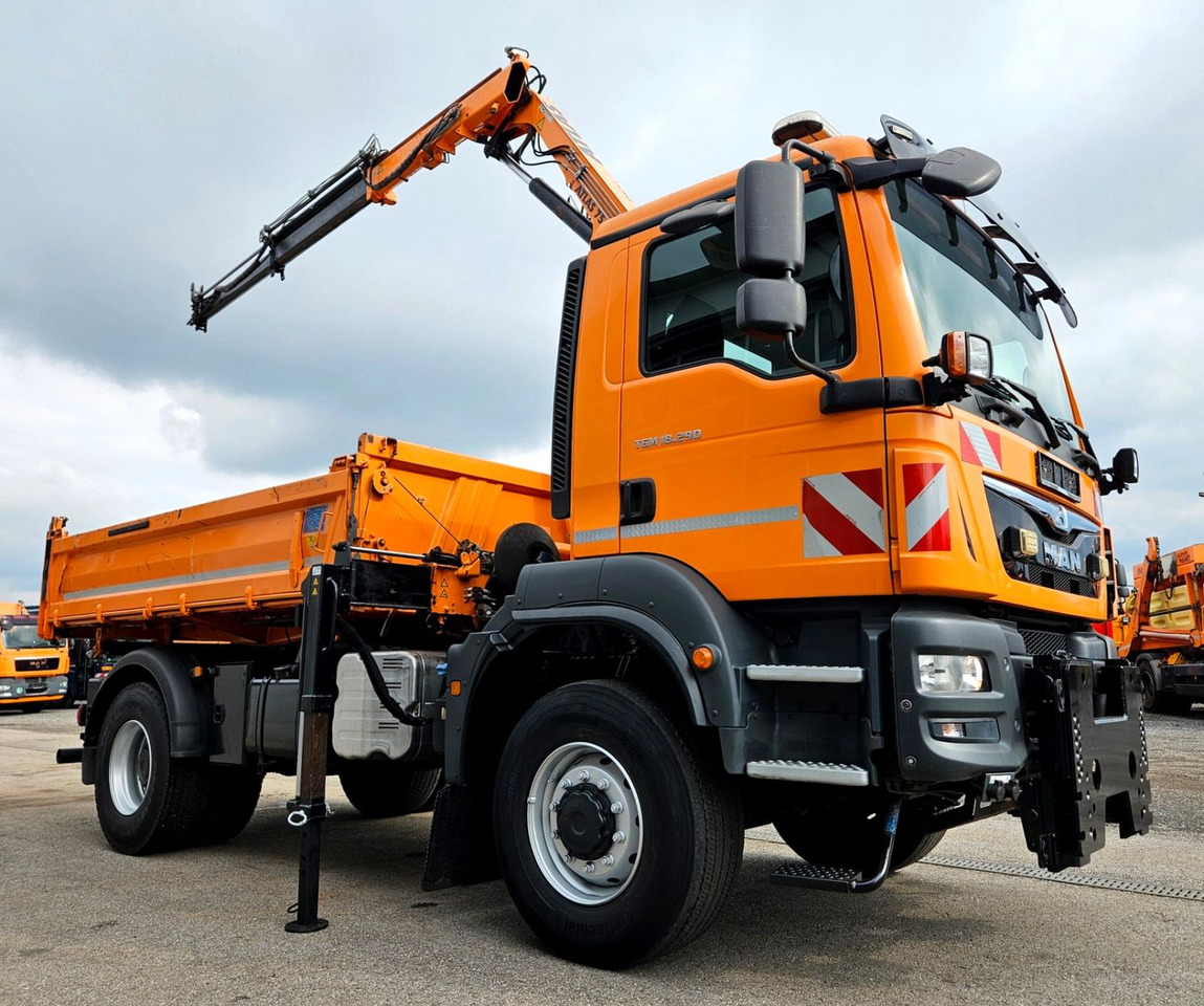 MAN TGM 18.290 4x4 Atlas 75.2 Kran Funk Euro6 - Tipper, Crane truck: picture 4 MAN TGM 18.290 4x4 Atlas 75.2 Kran Funk Euro6 - Tipper, Crane truck: picture 4