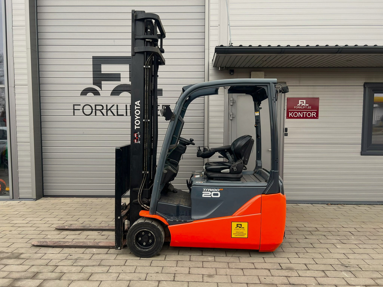 Toyota 8FBE20T - Electric forklift: picture 2 Toyota 8FBE20T - Electric forklift: picture 2