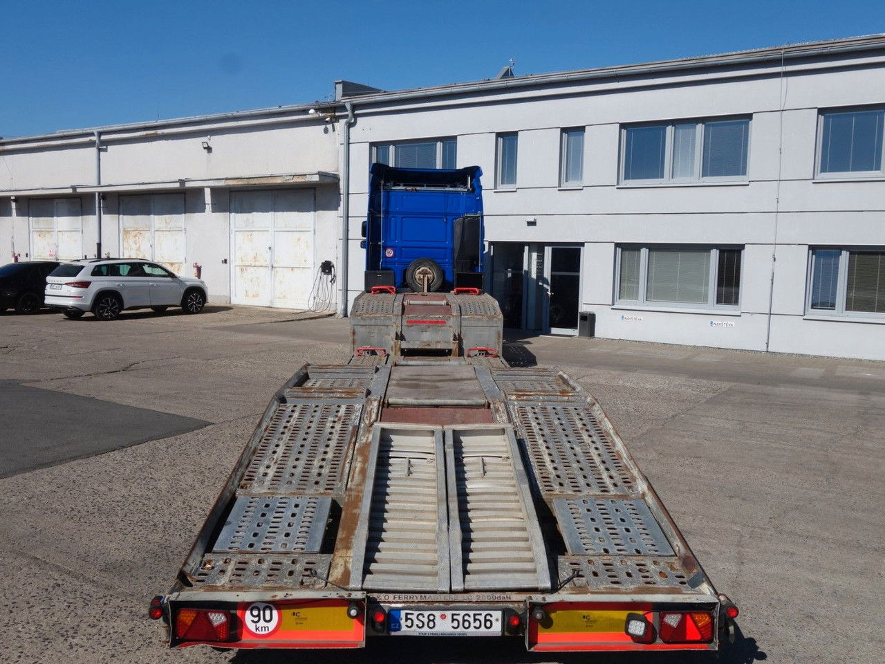 Autotransporter semi-trailer Diversen Svan CH33, für 2 LKWs: picture 8