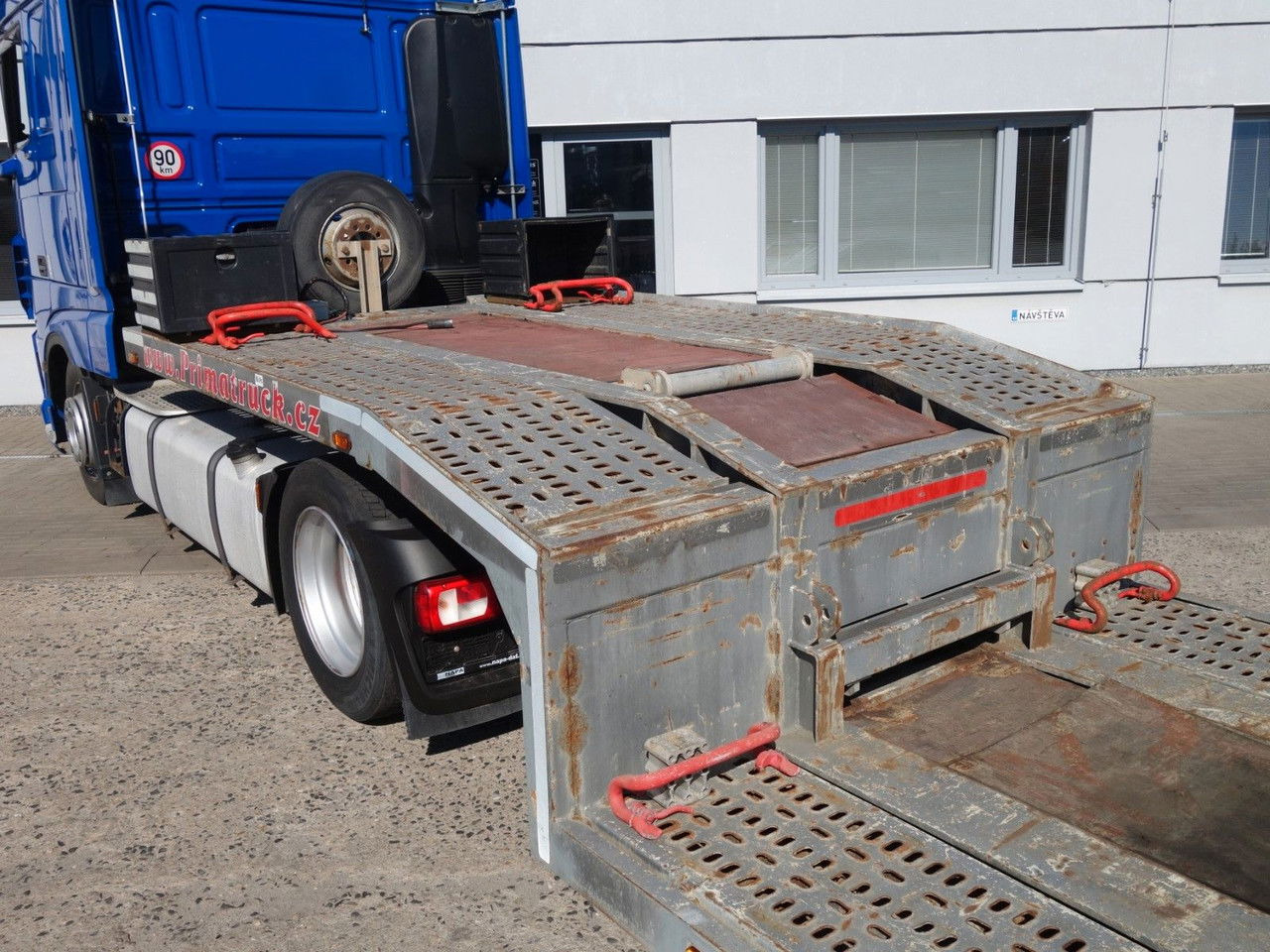 Autotransporter semi-trailer Diversen Svan CH33, für 2 LKWs: picture 11