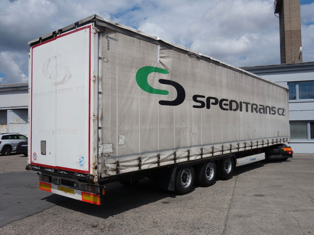 Krone SD MEGA, Liftachse, XL - Curtainsider semi-trailer: picture 3 Krone SD MEGA, Liftachse, XL - Curtainsider semi-trailer: picture 3