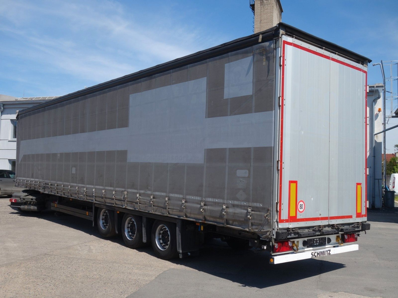 Schmitz Cargobull SCS 24/L Varios, MEGA, Liftaachse, 4 Stk. - Curtainsider semi-trailer: picture 3 Schmitz Cargobull SCS 24/L Varios, MEGA, Liftaachse, 4 Stk. - Curtainsider semi-trailer: picture 3
