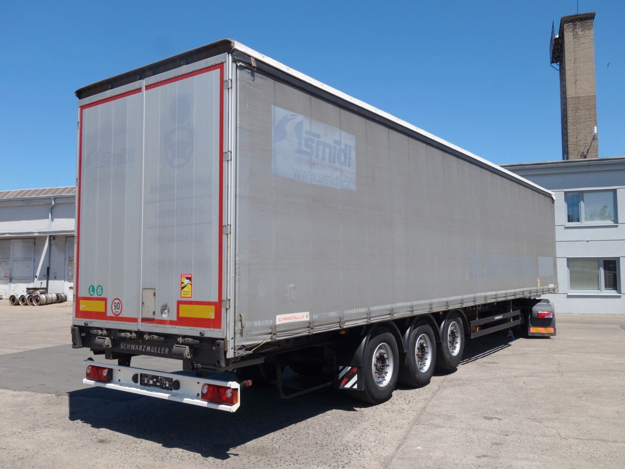 Schwarzmüller SPA 3/E Standard, Liftachse, SAF Achsen - Curtainsider semi-trailer: picture 5 Schwarzmüller SPA 3/E Standard, Liftachse, SAF Achsen - Curtainsider semi-trailer: picture 5