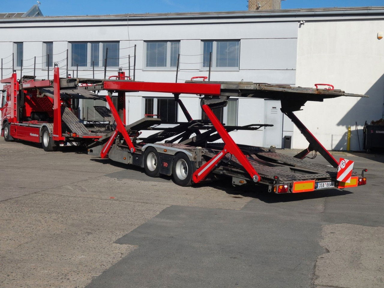 Volvo FM 460 FM13 Kässbohrer Vario / Supertrans - Autotransporter truck: picture 4 Volvo FM 460 FM13 Kässbohrer Vario / Supertrans - Autotransporter truck: picture 4