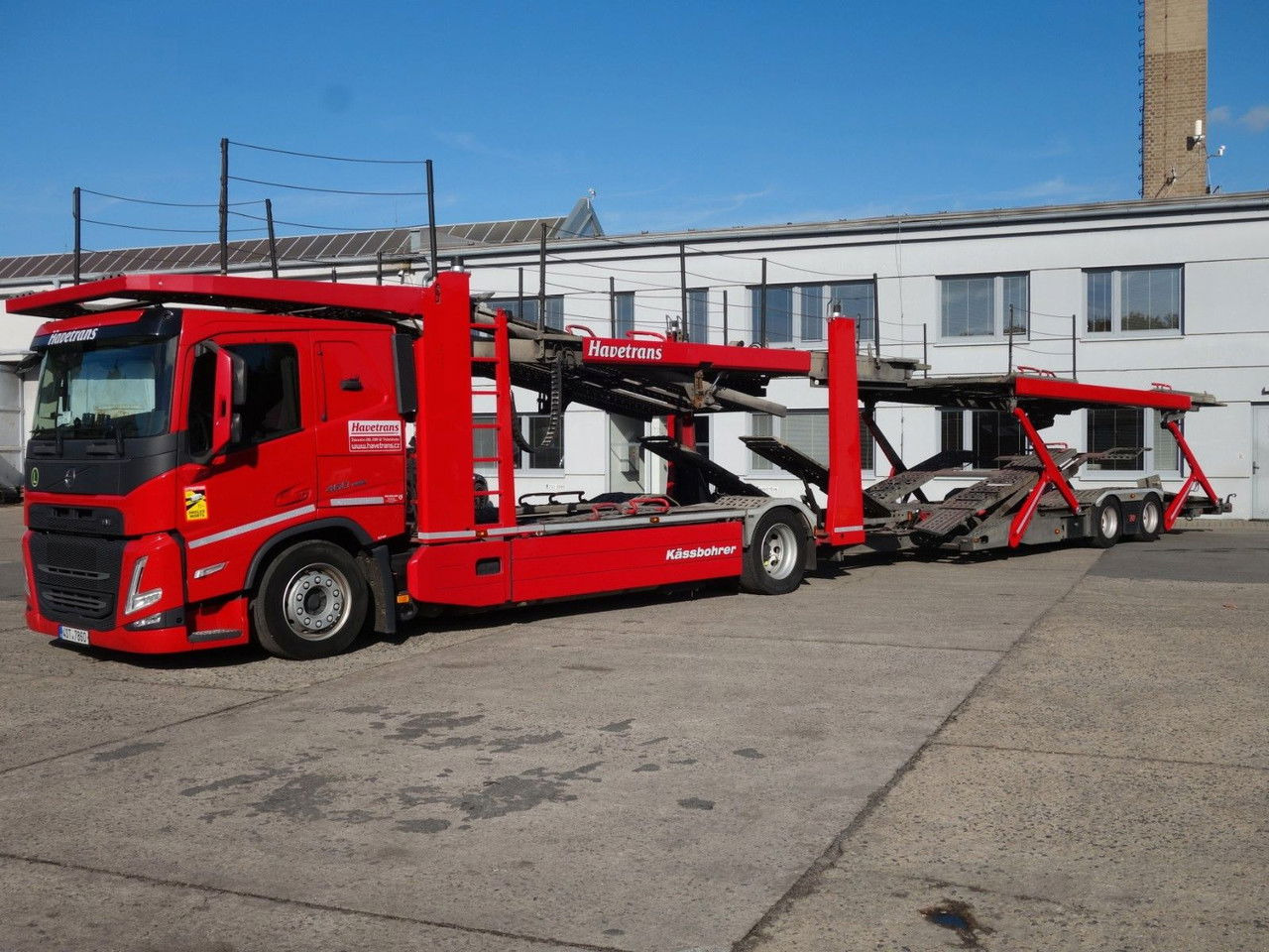 Volvo FM 460 FM13 Kässbohrer Vario / Supertrans - Autotransporter truck: picture 2 Volvo FM 460 FM13 Kässbohrer Vario / Supertrans - Autotransporter truck: picture 2