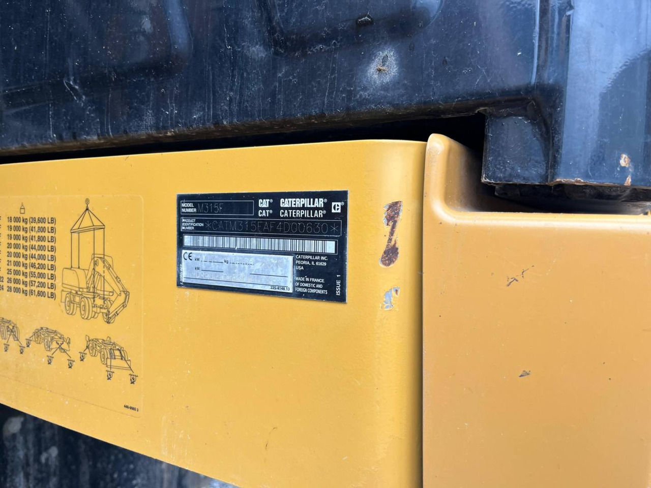 CAT M315F - Wheel excavator: picture 5 CAT M315F - Wheel excavator: picture 5