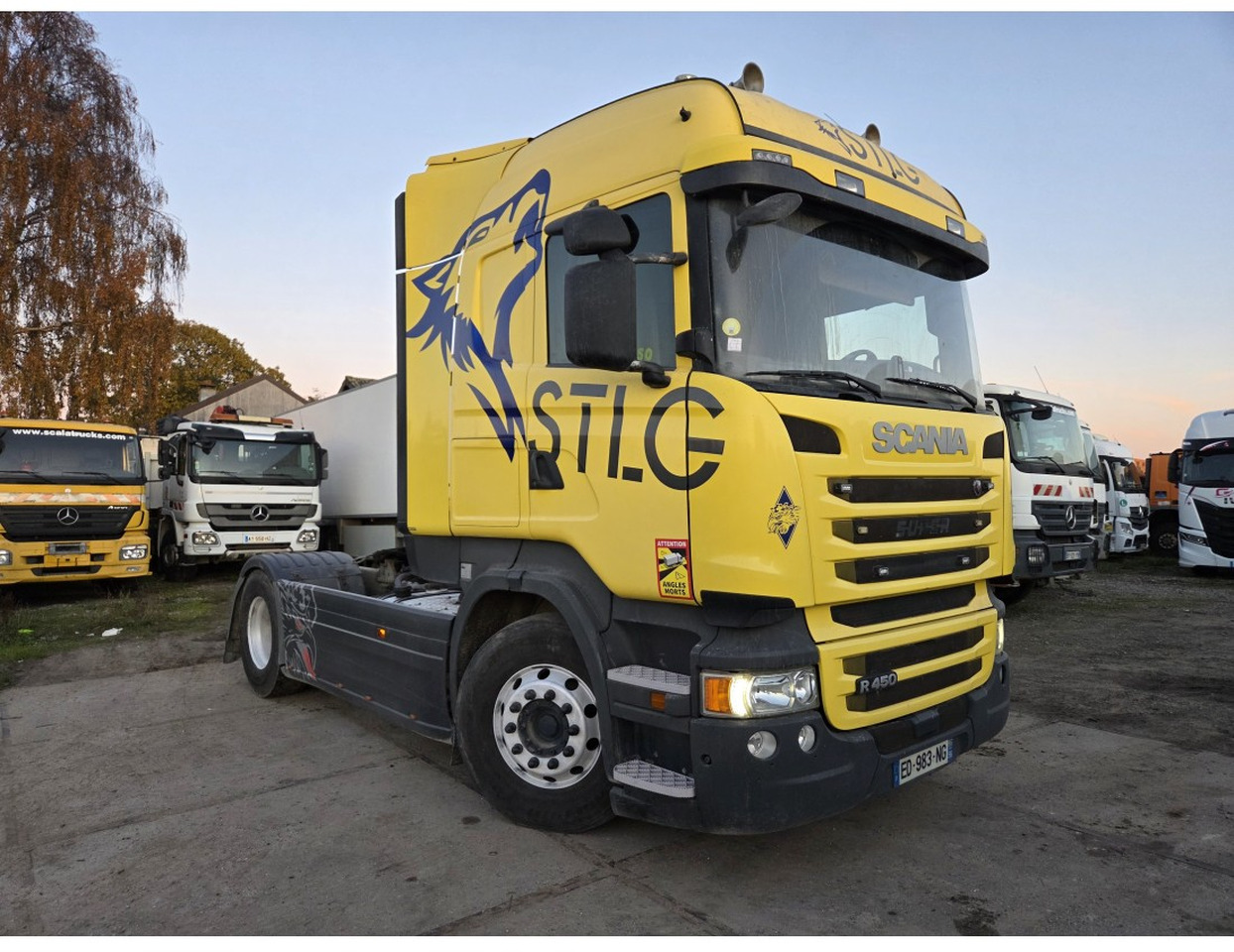 SCANIA R450 TRACTOR UNIT RETARDER STATIONARY AIR CONDITIONING HYDRAULIC Highline CR19 - Tractor unit: picture 3 SCANIA R450 TRACTOR UNIT RETARDER STATIONARY AIR CONDITIONING HYDRAULIC Highline CR19 - Tractor unit: picture 3