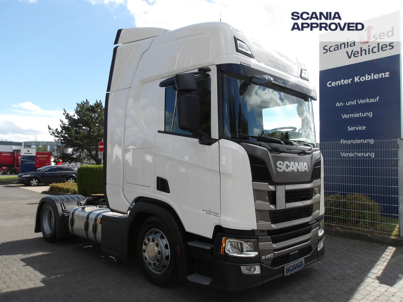 SCANIA R 450 EB - MEGA - ADR AT - HIGHLINE - 2x TANKs - - Tractor unit: picture 1 SCANIA R 450 EB - MEGA - ADR AT - HIGHLINE - 2x TANKs - - Tractor unit: picture 1