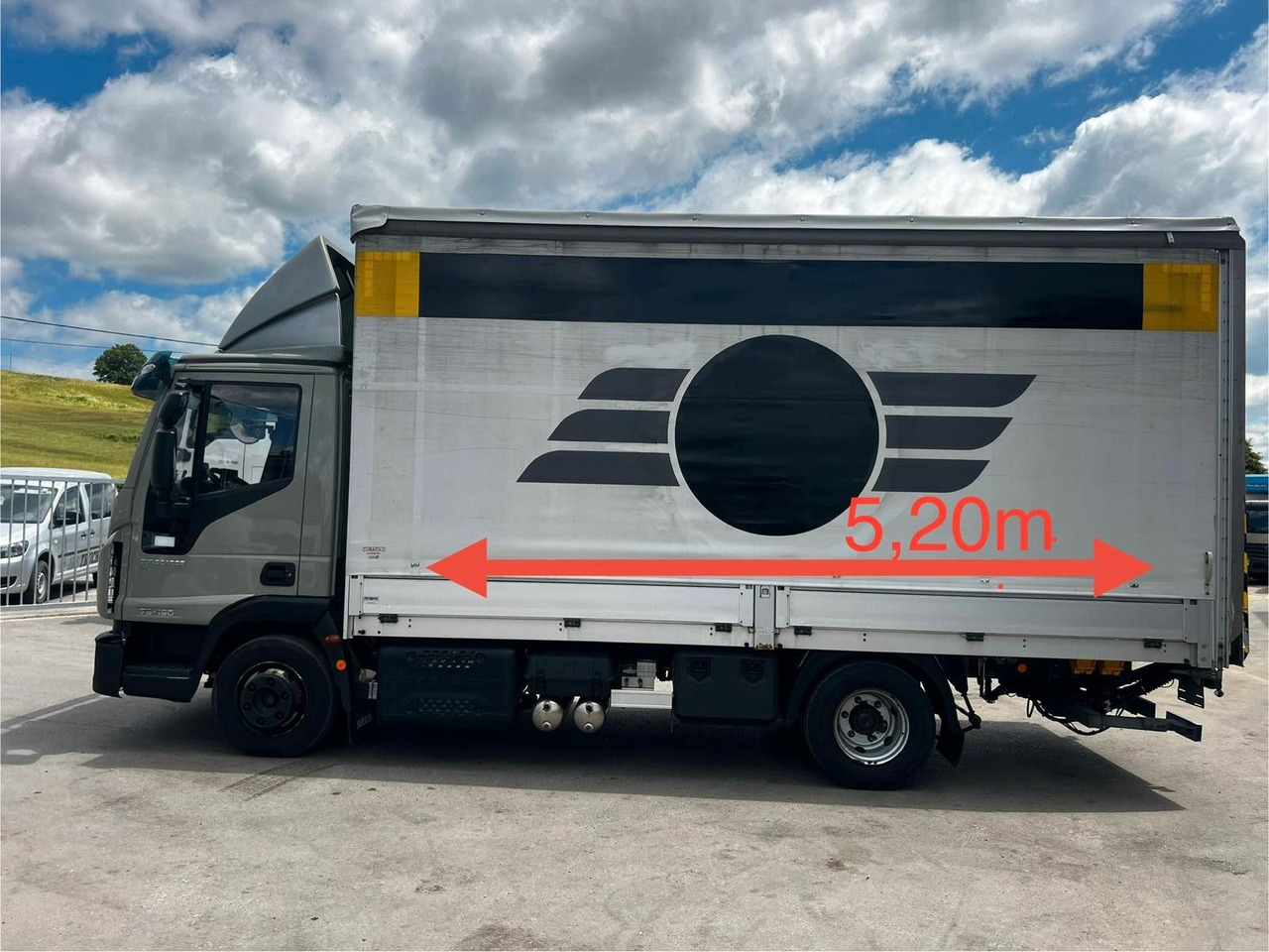 Iveco 75E19 Eurocargo, E6, Ladebordwand - Curtain side van: picture 3 Iveco 75E19 Eurocargo, E6, Ladebordwand - Curtain side van: picture 3