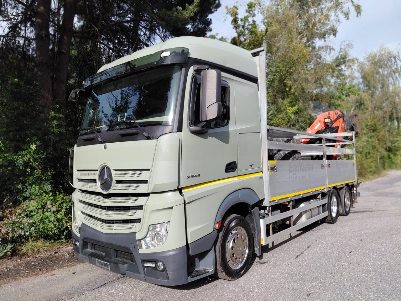 Mercedes-Benz Actros 2545 6x2, E6, Retarder, Effer 265/6S - Crane truck: picture 1 Mercedes-Benz Actros 2545 6x2, E6, Retarder, Effer 265/6S - Crane truck: picture 1