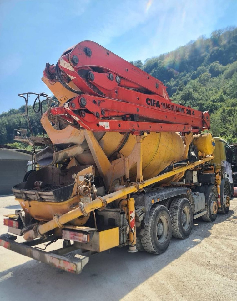 Mercedes-Benz Actros 4141B 8x4, MP2, CIFA 28m Magnum - Concrete pump truck: picture 2 Mercedes-Benz Actros 4141B 8x4, MP2, CIFA 28m Magnum - Concrete pump truck: picture 2