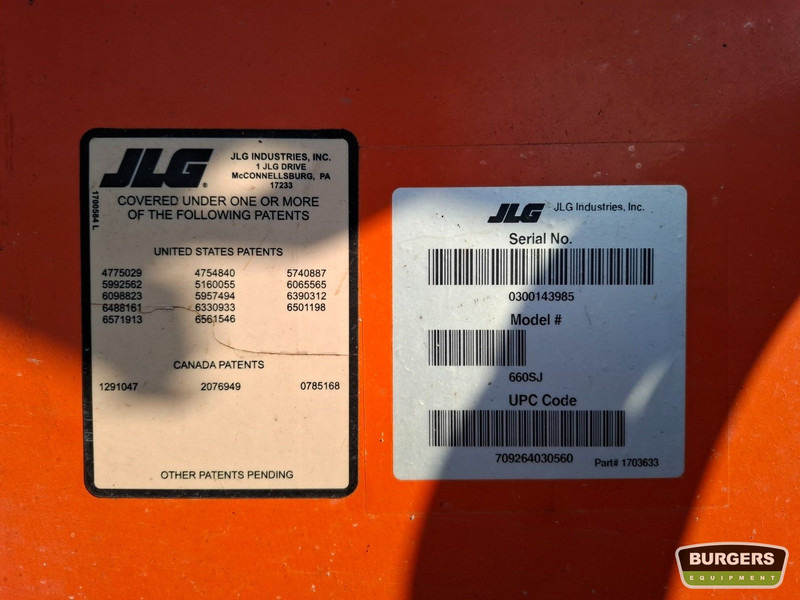 Telescopic boom JLG 660SJ: picture 10