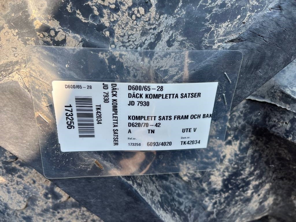 BKT 620/70R42 John Deere 7930 - Tire for Agricultural machinery: picture 2 BKT 620/70R42 John Deere 7930 - Tire for Agricultural machinery: picture 2