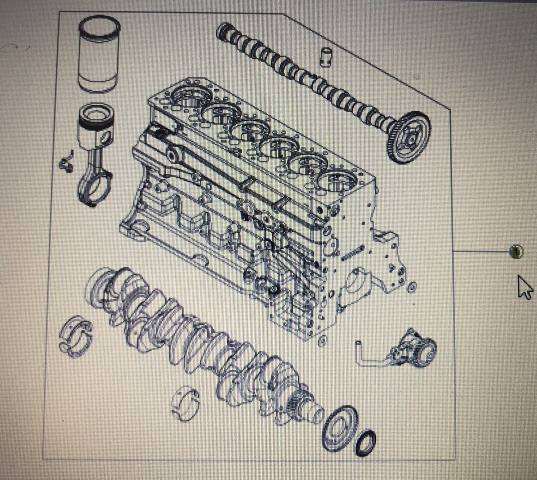 CLAAS 00 1147 777 0/Claas Arion 640 blok silnika/korbowody-CZĘŚCI - Engine and parts for Agricultural machinery: picture 1 CLAAS 00 1147 777 0/Claas Arion 640 blok silnika/korbowody-CZĘŚCI - Engine and parts for Agricultural machinery: picture 1