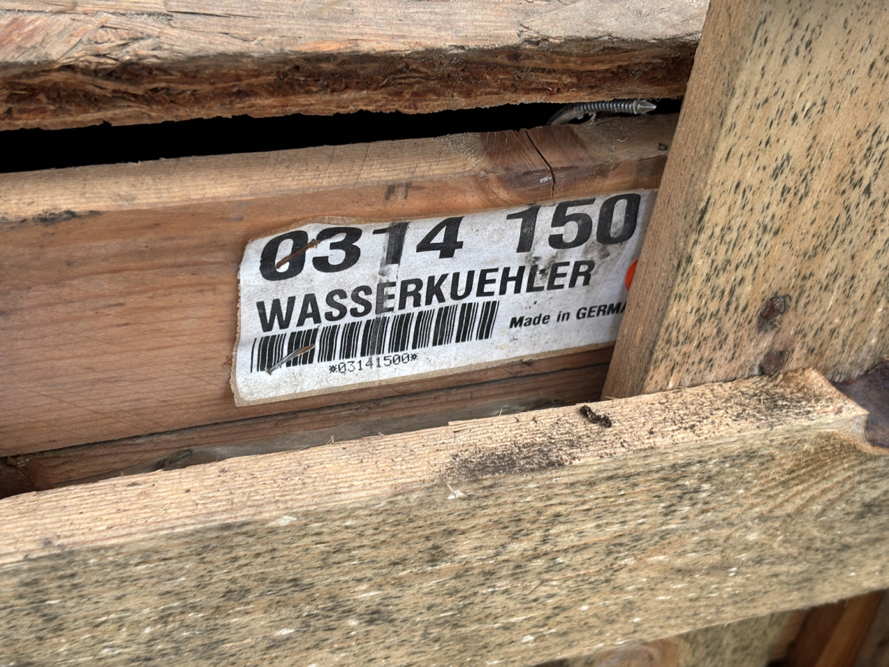 Radiator for Agricultural machinery CLAAS Ranger 920 925 928 964 970 975 Chłodnica Wody NOWA 00 0314 150 0 0314150: picture 6 Radiator for Agricultural machinery CLAAS Ranger 920 925 928 964 970 975 Chłodnica Wody NOWA 00 0314 150 0 0314150: picture 6