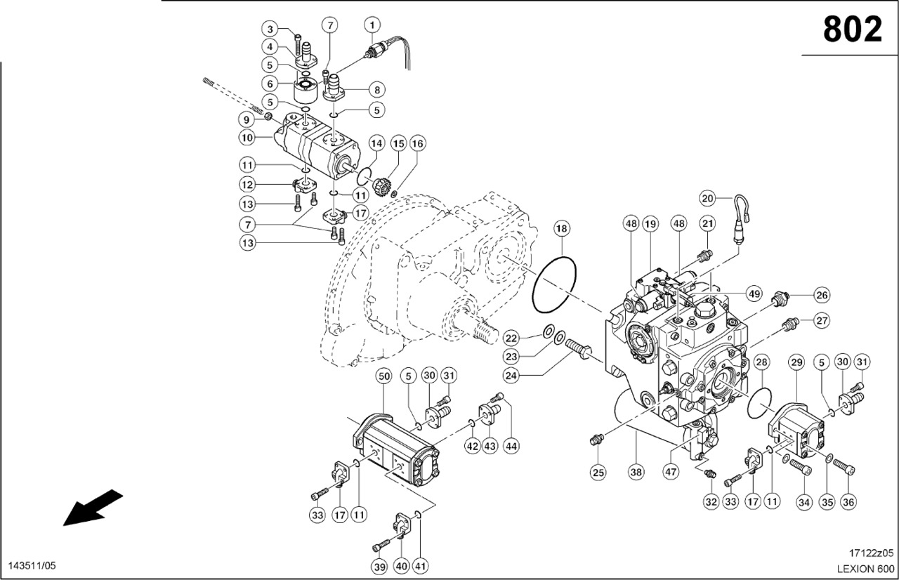 Claas Lexion 600 TERMOSTAT 0000146561 (Pompy hydrauliczne) - Thermostat for Combine harvester: picture 1 Claas Lexion 600 TERMOSTAT 0000146561 (Pompy hydrauliczne) - Thermostat for Combine harvester: picture 1