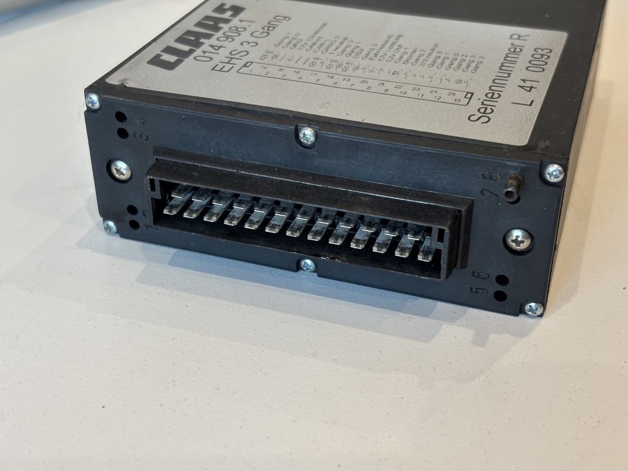 Claas Lexion Moduł Sterownik EHS 3 Gang 014 908.1 0149081 014908.1 - ECU for Agricultural machinery: picture 3 Claas Lexion Moduł Sterownik EHS 3 Gang 014 908.1 0149081 014908.1 - ECU for Agricultural machinery: picture 3