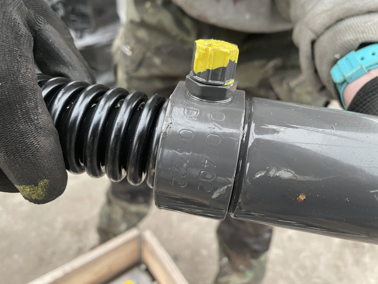 Claas Tucano - siłownik hydrauliczny siekacza słomy 0000406402 - Hydraulic cylinder for Agricultural machinery: picture 2 Claas Tucano - siłownik hydrauliczny siekacza słomy 0000406402 - Hydraulic cylinder for Agricultural machinery: picture 2