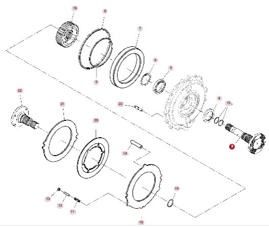 Fendt 930 933 936 939 942 GEN 7 Hamulec Wał Tłok Tarcz Hamulcowa Uchwyt CZĘŚCI - Brake disc for Agricultural machinery: picture 1 Fendt 930 933 936 939 942 GEN 7 Hamulec Wał Tłok Tarcz Hamulcowa Uchwyt CZĘŚCI - Brake disc for Agricultural machinery: picture 1