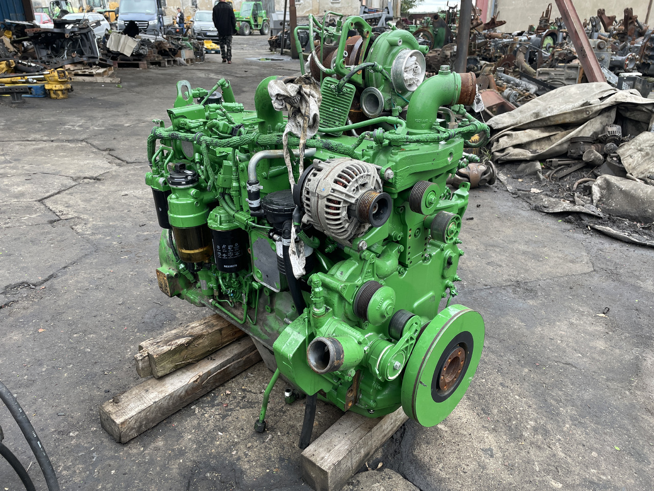 John Deere 6068 Claas Arion Axion - silnik kompletny - Engine for Agricultural machinery: picture 2 John Deere 6068 Claas Arion Axion - silnik kompletny - Engine for Agricultural machinery: picture 2