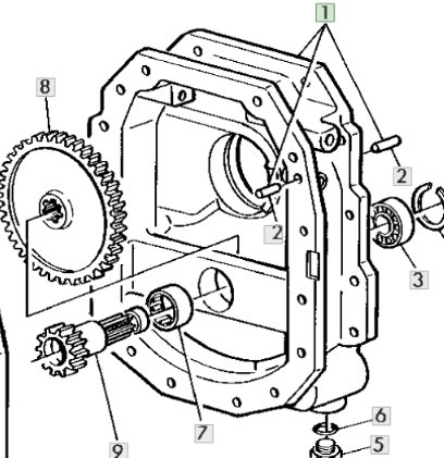 John Deere 6810 6910 6910S Obudowa R94770 - Axle and parts for Agricultural machinery: picture 1 John Deere 6810 6910 6910S Obudowa R94770 - Axle and parts for Agricultural machinery: picture 1