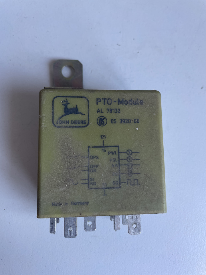 John Deere 6xxx - sterownik moduł PTO AL78132 - Electrical system for Agricultural machinery: picture 1 John Deere 6xxx - sterownik moduł PTO AL78132 - Electrical system for Agricultural machinery: picture 1