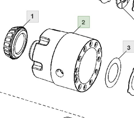 John Deere 7830 Mechanizm Róznicowy Dyferenecjał Dyfer Obudowa R130754 - Differential gear for Agricultural machinery: picture 1 John Deere 7830 Mechanizm Róznicowy Dyferenecjał Dyfer Obudowa R130754 - Differential gear for Agricultural machinery: picture 1