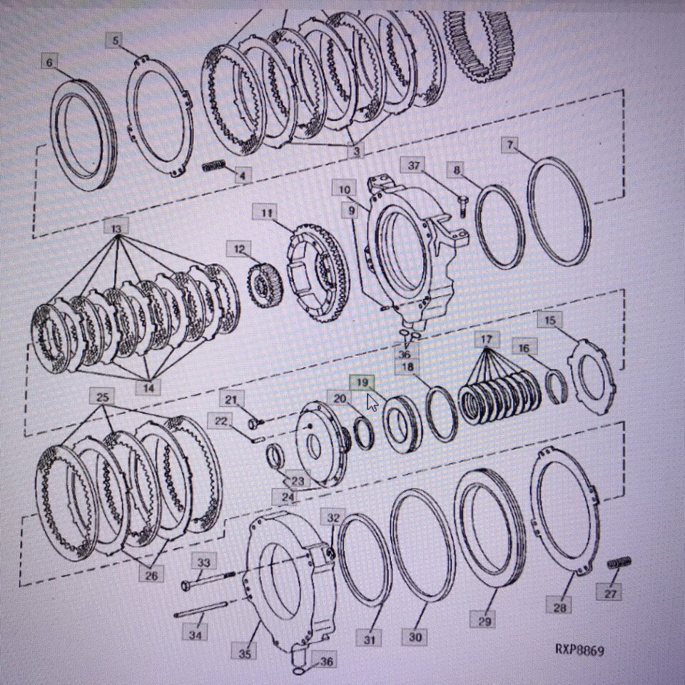 John Deere R77662/tłoczek/John Deere 4555/4755/4955 - Piston/ Ring/ Bushing for Agricultural machinery: picture 1 John Deere R77662/tłoczek/John Deere 4555/4755/4955 - Piston/ Ring/ Bushing for Agricultural machinery: picture 1
