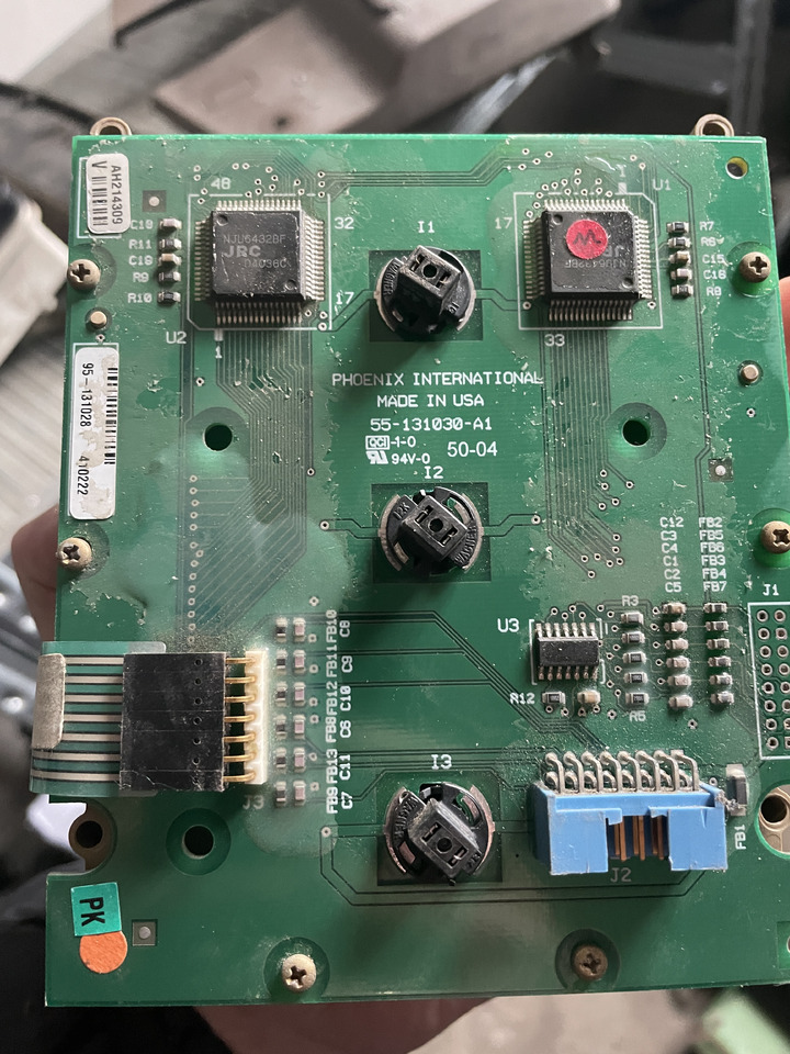 John Deere WTS CTS STS - AUTO COMBINE ADJUST - moduł sterownik AH214309 - Electrical system for Combine harvester: picture 1 John Deere WTS CTS STS - AUTO COMBINE ADJUST - moduł sterownik AH214309 - Electrical system for Combine harvester: picture 1