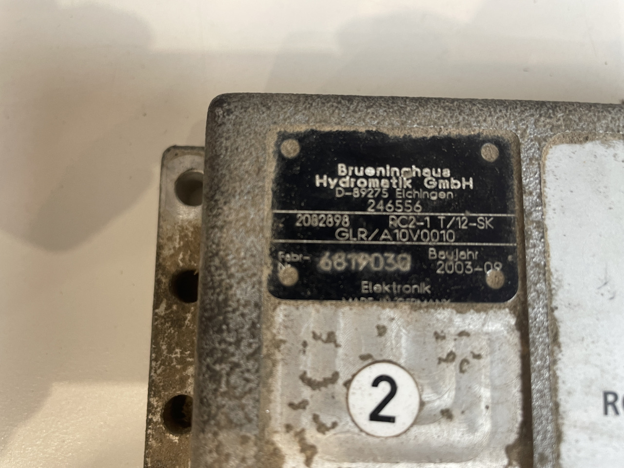 Manitou MLT 634 845 731 - sterownik moduł hydrauliki RC2-1T - Electrical system for Material handling equipment: picture 2 Manitou MLT 634 845 731 - sterownik moduł hydrauliki RC2-1T - Electrical system for Material handling equipment: picture 2