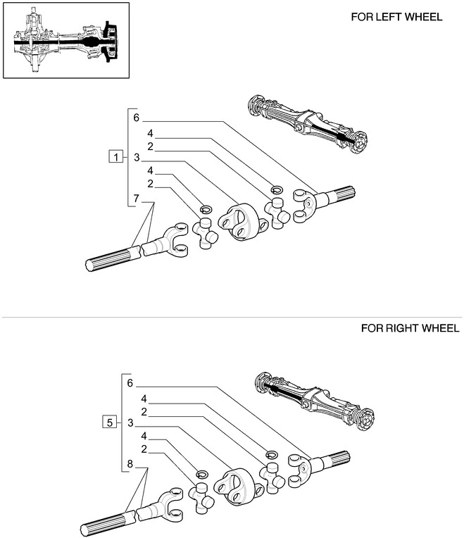 New Holland T6010 Półoś 87328244 - Drive shaft for Agricultural machinery: picture 1 New Holland T6010 Półoś 87328244 - Drive shaft for Agricultural machinery: picture 1