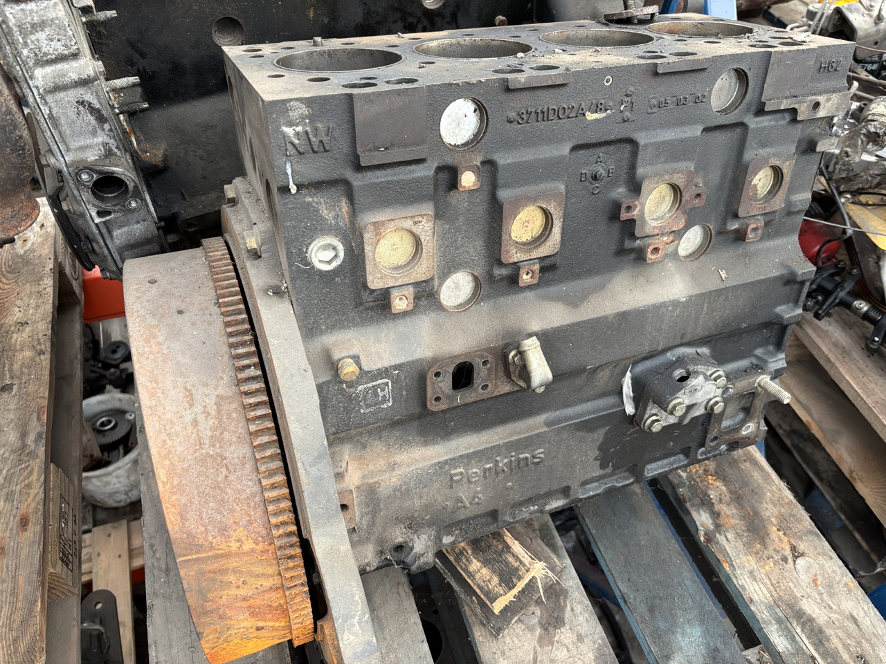 Perkins 1004 1004-40T Silnik Blok Silnika Koło Zamachowe Wał CZĘŚCI 3711DO2A/8 - Flywheel for Agricultural machinery: picture 3 Perkins 1004 1004-40T Silnik Blok Silnika Koło Zamachowe Wał CZĘŚCI 3711DO2A/8 - Flywheel for Agricultural machinery: picture 3