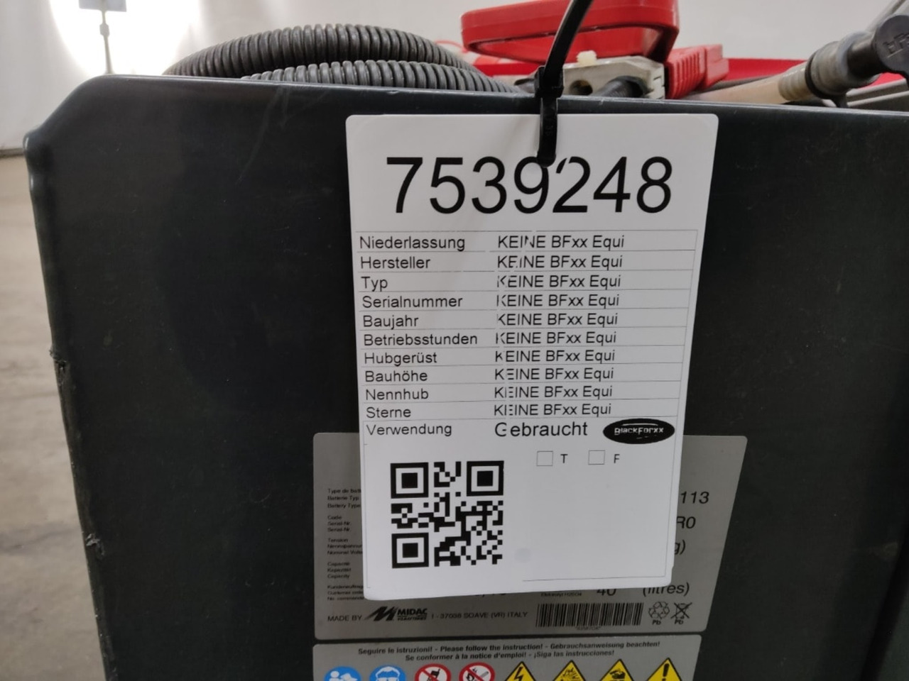 Battery Package - 4 Pcs. - Battery for Material handling equipment: picture 2 Battery Package - 4 Pcs. - Battery for Material handling equipment: picture 2