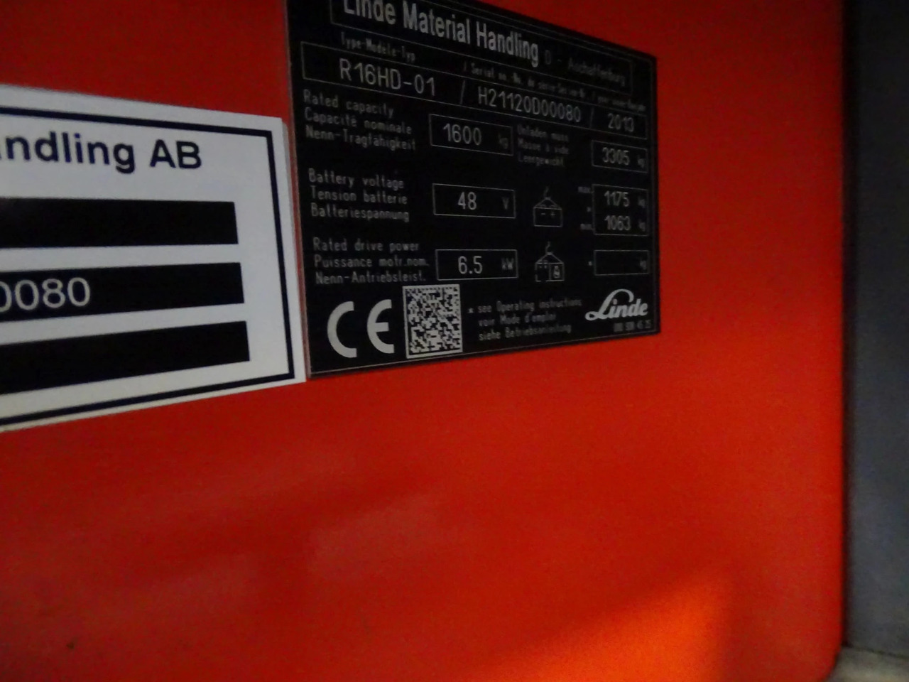 Linde R16HD-01 - Reach truck: picture 5 Linde R16HD-01 - Reach truck: picture 5