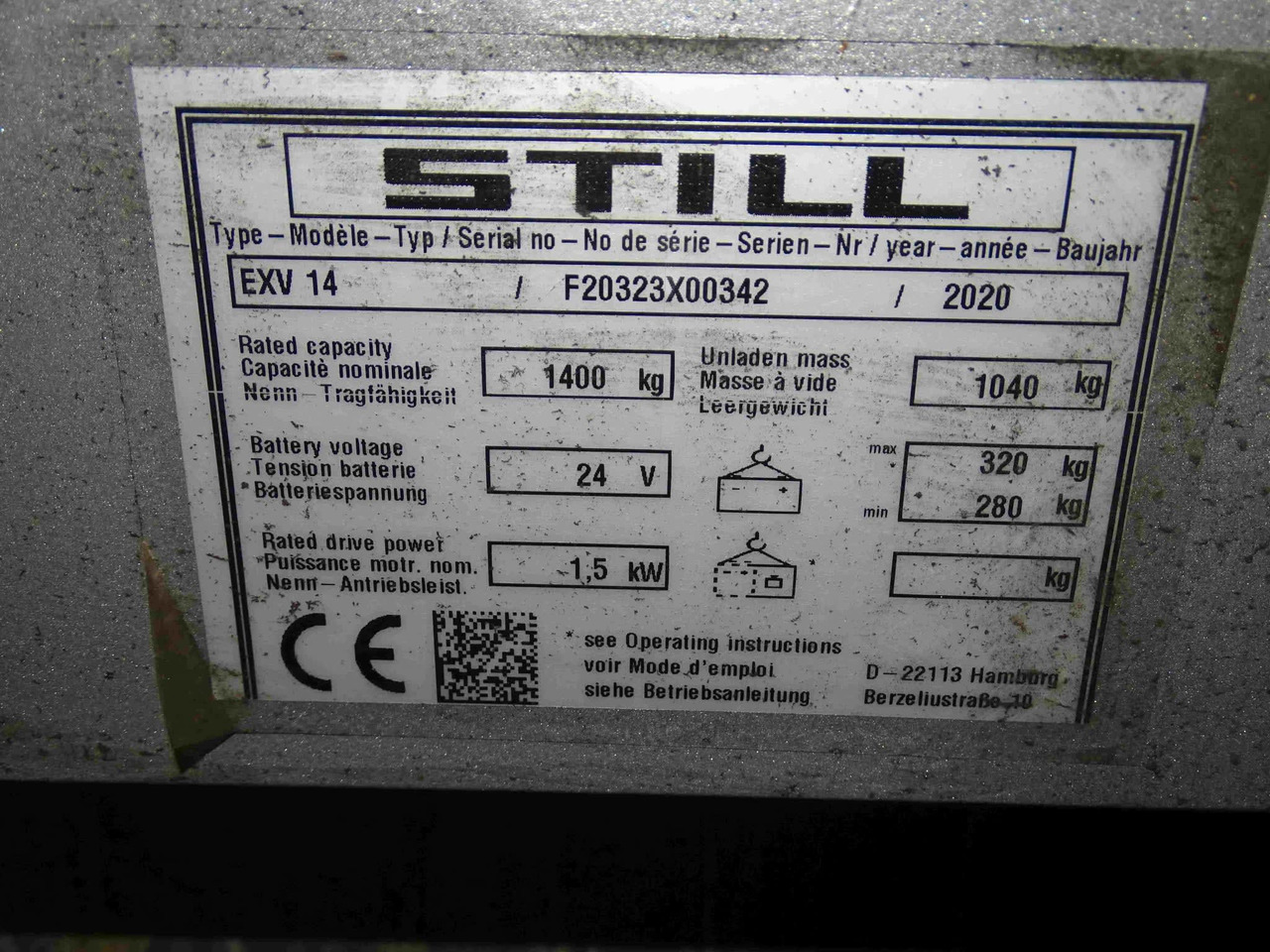 STILL EXV14 - Stacker: picture 5 STILL EXV14 - Stacker: picture 5