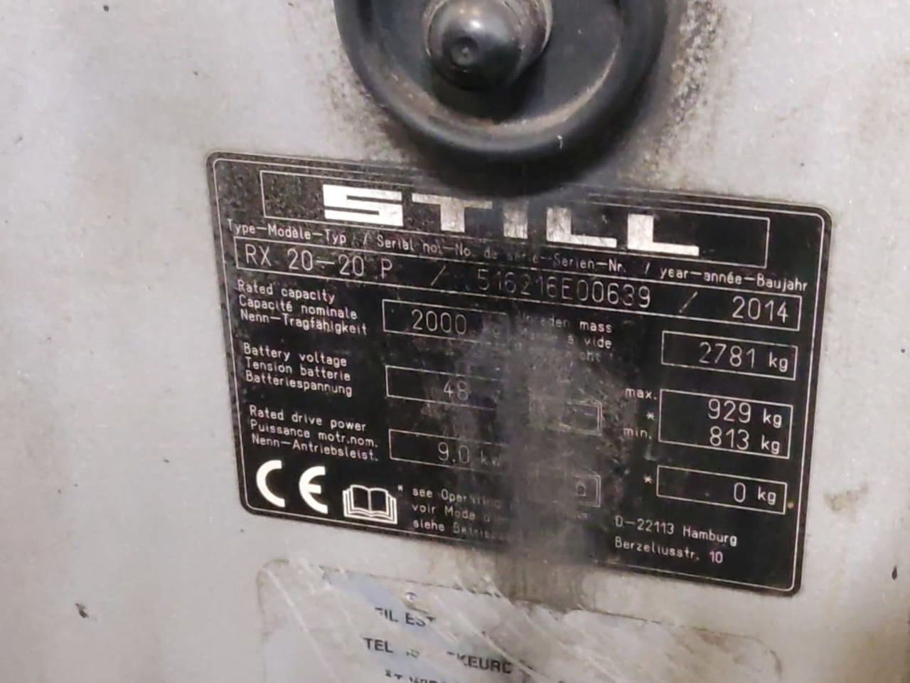STILL RX20-20P - Electric forklift: picture 2 STILL RX20-20P - Electric forklift: picture 2