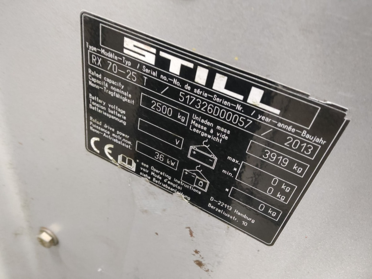 STILL RX70-25T - LPG forklift: picture 5 STILL RX70-25T - LPG forklift: picture 5