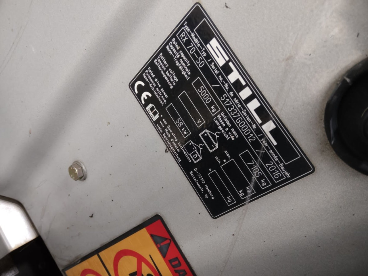 STILL RX70-50T - LPG forklift: picture 5 STILL RX70-50T - LPG forklift: picture 5